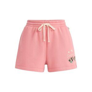 Disney Minnie & Daisy Women's Country Gals Graphic Shorts, Size M (8-10), Pink